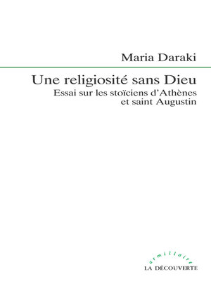 cover image of Une religiosité sans Dieu